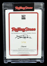 2025 Rolling Stone Jimi Hendrix limited edition collectible card with authentication details