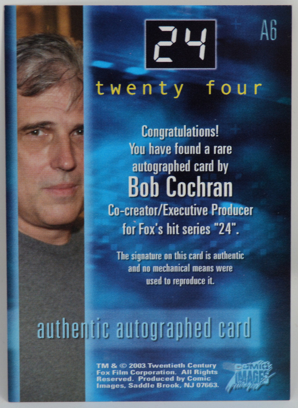 Cochran, Bob - 24 Autograph
