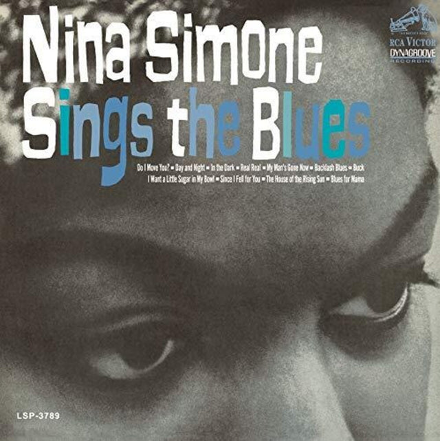the album cover for Nina Simone - Sings The Blues