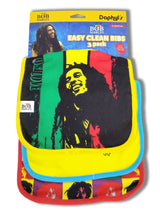 Marley, Bob Officially Licensed Super Sot Bibs 3 Pack