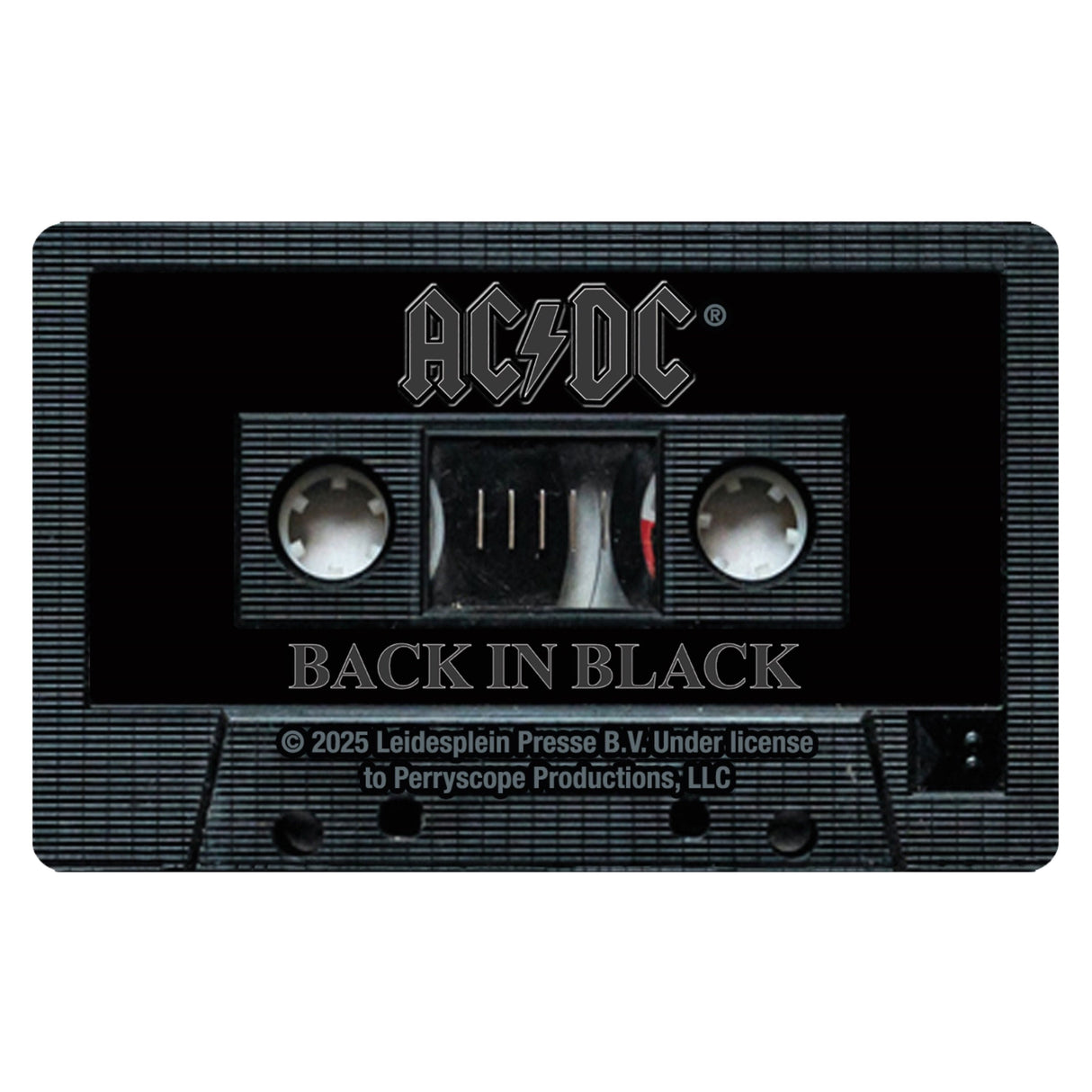 AC/DC - Back In Black- Cassette Chunky Magnet
