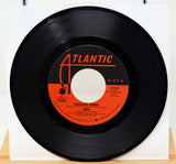 ABBA Dancing Queen 45 RPM Atlantic vinyl record label closeup