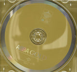 ABBA Gold Greatest Hits CD with gold disc and logo