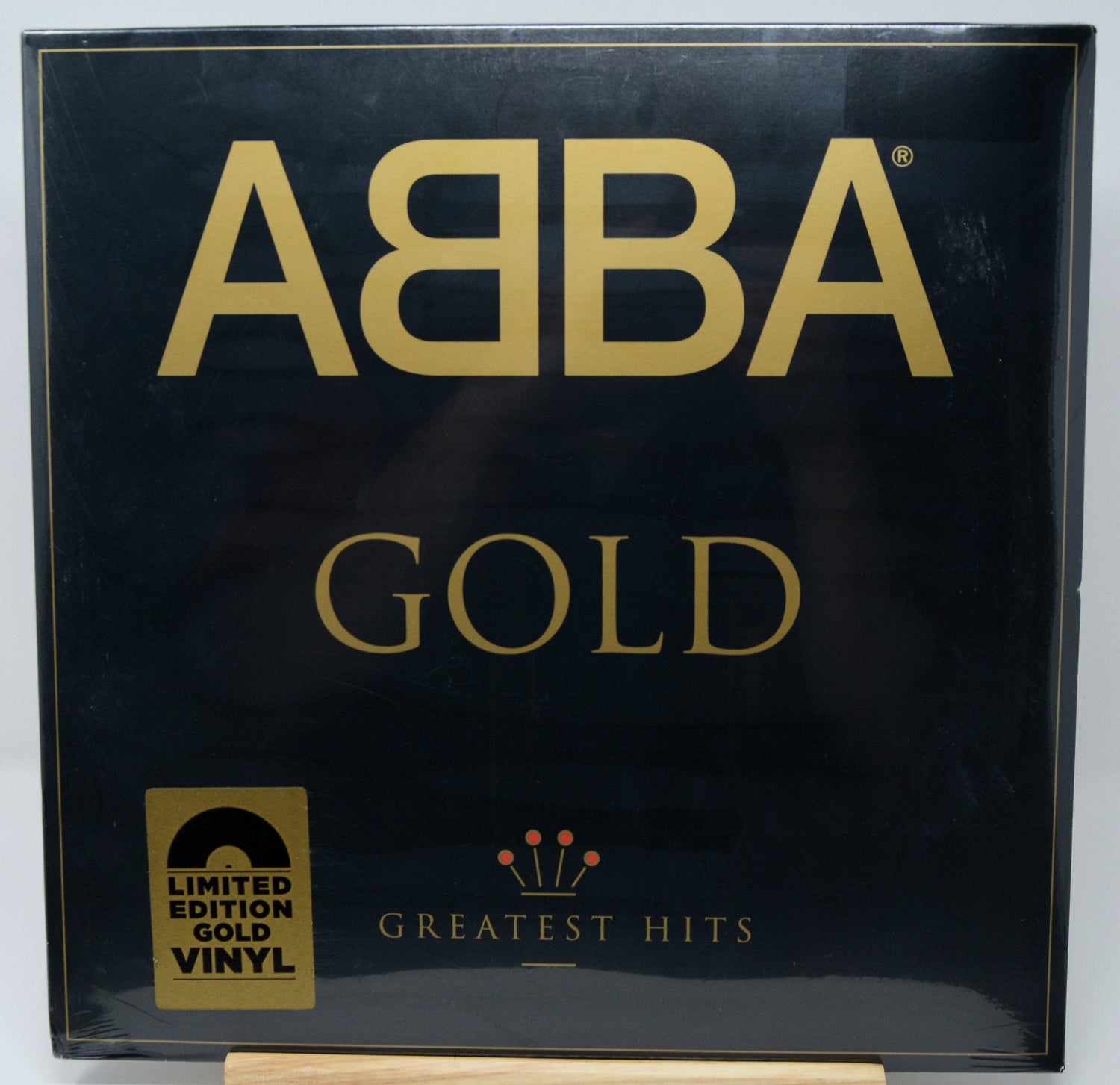 Front cover of ABBA Gold Limited Edition Gold Vinyl Greatest Hits record
