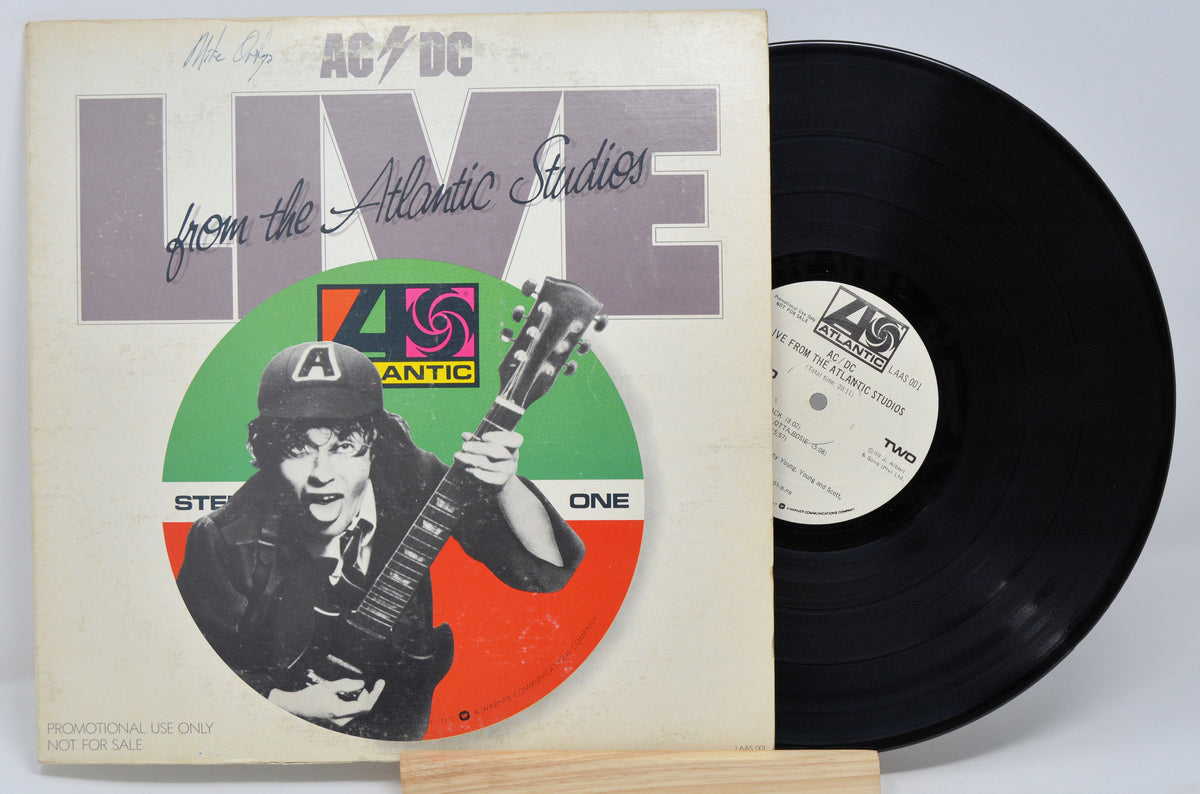 AC/DC - Live From The Atlantic Studios, Vinyl Record Album LP, Promo ...