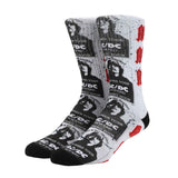 Socks featuring an AC/DC tour poster