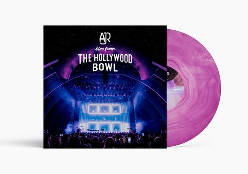Vinyl record with cover showing a concert at The Hollywood Bowl