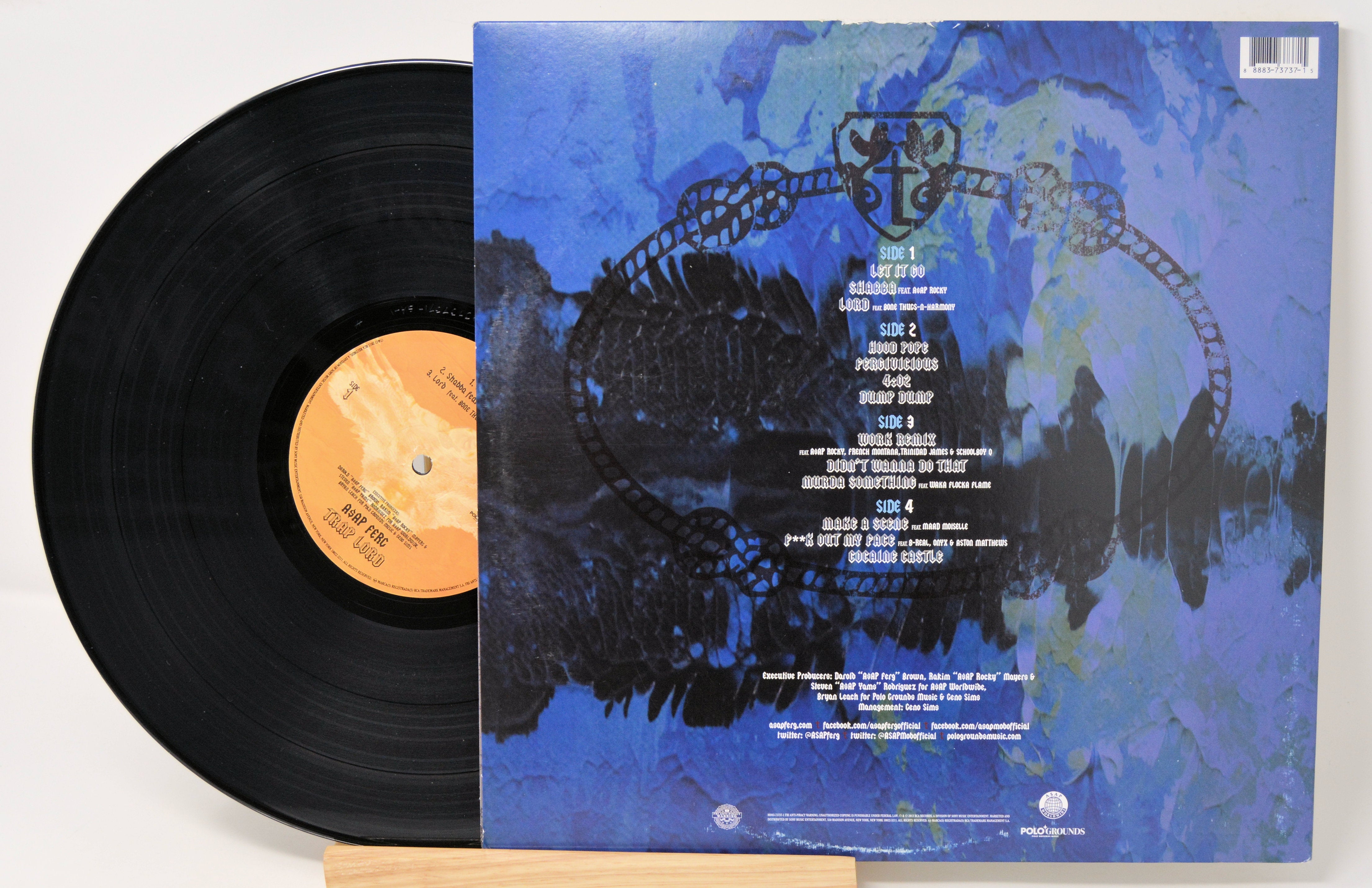 激レア盤　ASAP FERG B-SIDES レコード A_AP_Ferg_Trap_Lord_Vinyl_Reco