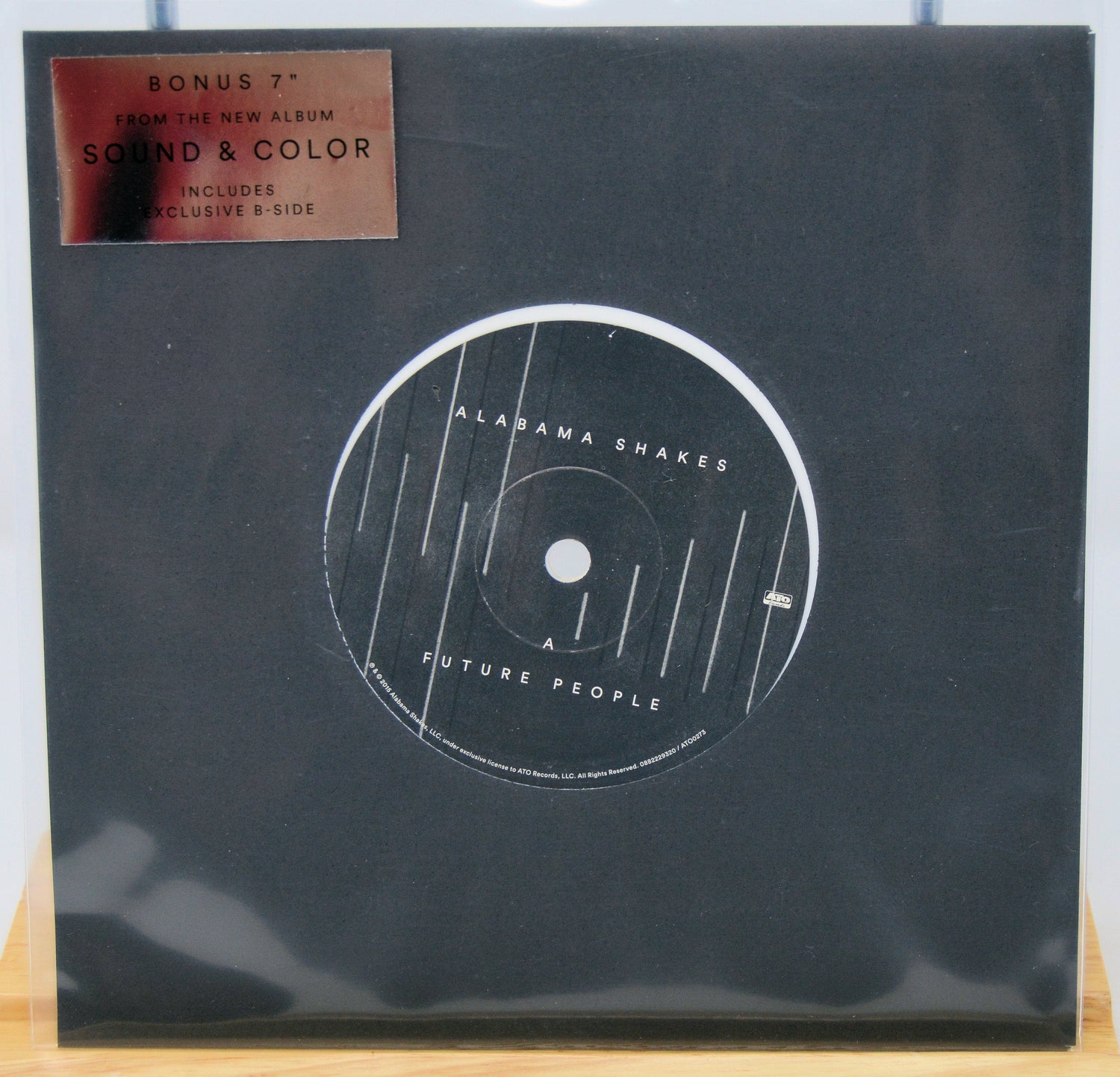 Alabama Shakes Sound & Color bonus 7-inch vinyl A-side Future People in shrink wrap