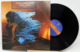 The Alan Barons Project's 'Pyramid' vinyl record album, showing the illustrated cover on the left and the black LP record partially pulled out on the right against a white background.