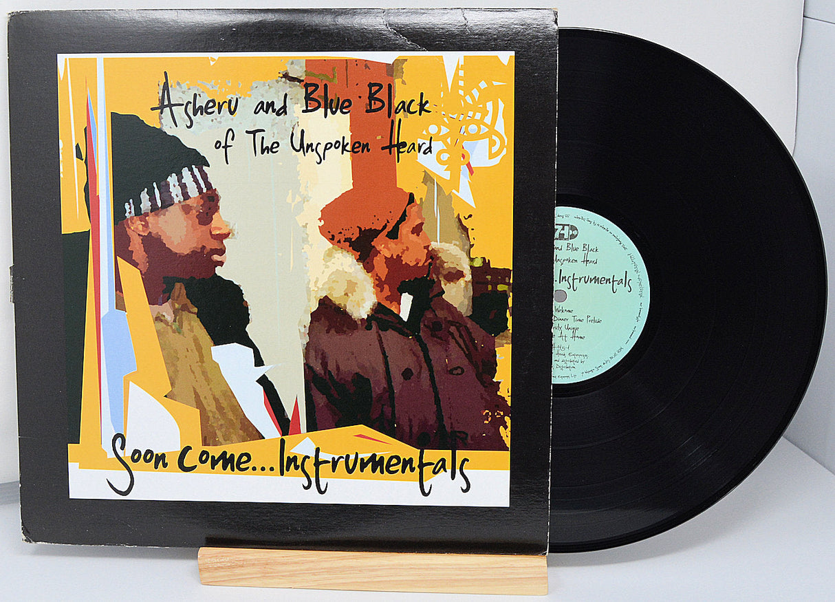 Front cover artwork of Soon Come...Instrumentals vinyl by Asheru and Blue Black