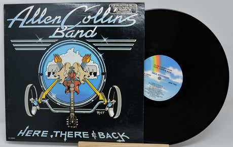 Vinyl record with cover featuring 'Allen Collins Band' and an eagle design.