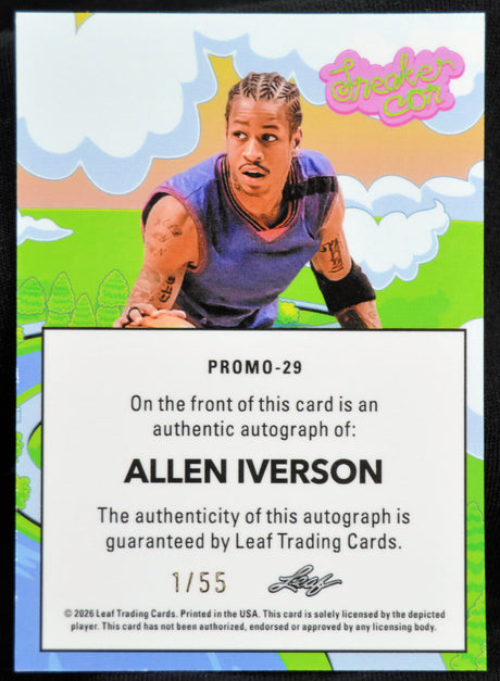 Allen Iverson - Autograph 2026 Leaf Metal