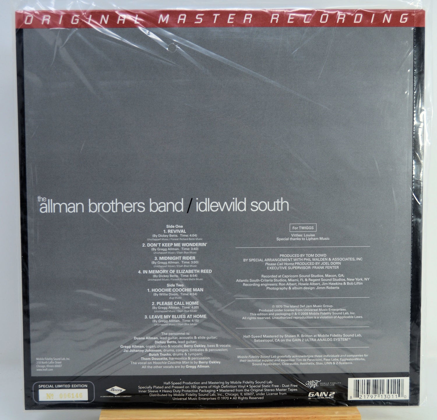 Allman Brothers - Idlewild South (MFSL)