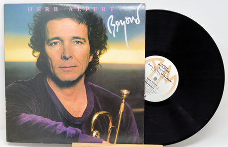 Herb Alpert - Beyond vinyl record album cover featuring a photograph of Herb Alpert with his trumpet.
