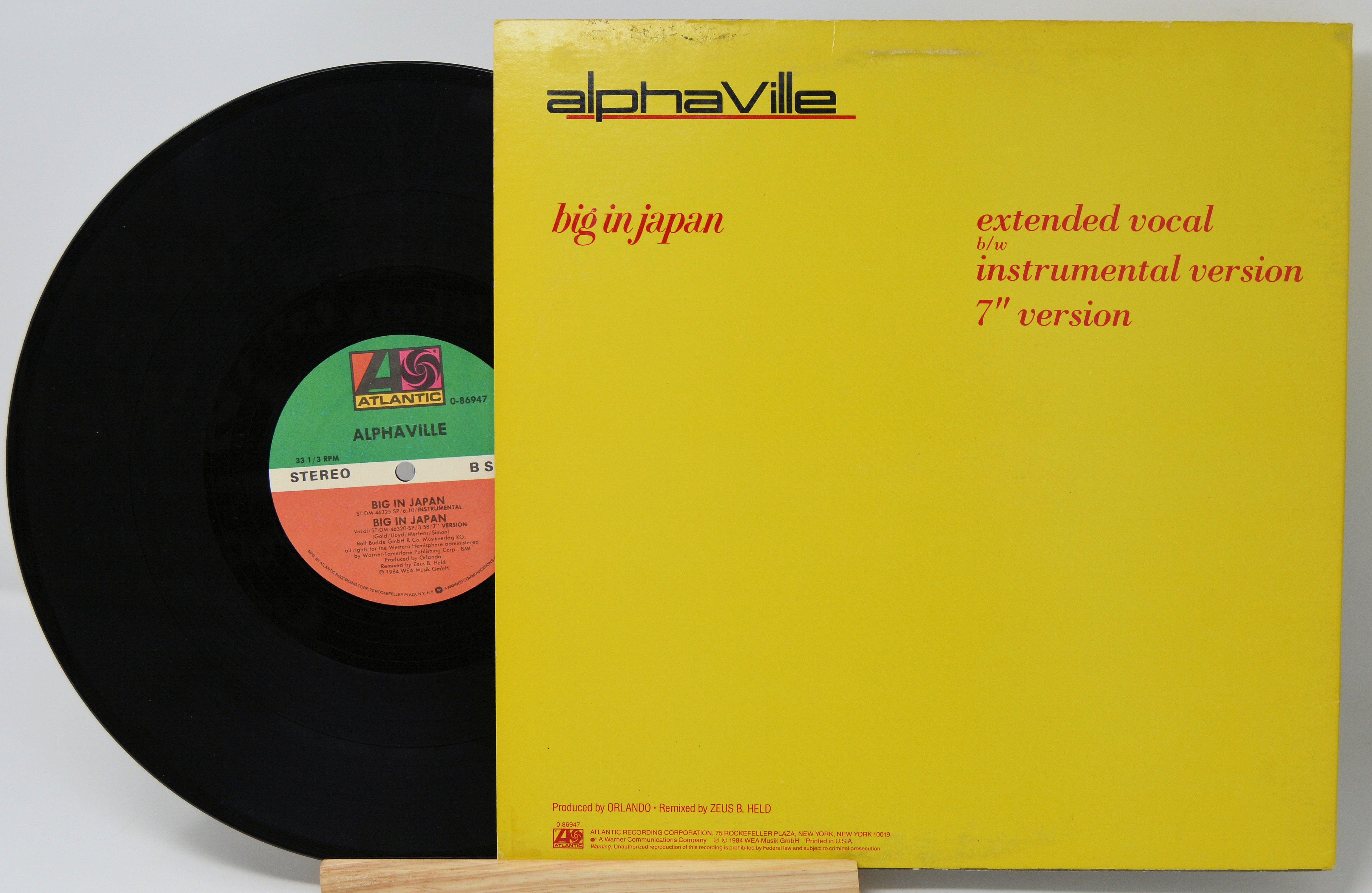 Alphaville - Big In Japan, Vinyl Record Album 12