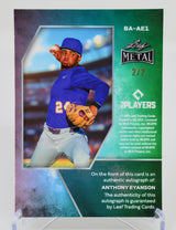 Eyanson, Anthony - 2026 Leaf Metal Signed #'d 2/2