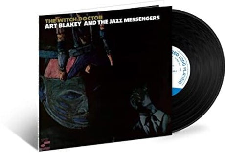 Vinyl record and cover titled 'The Witch Doctor' by Art Blakey and the Jazz Messengers.