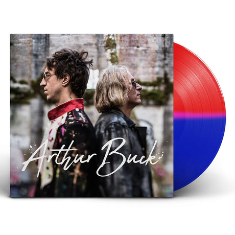 Vinyl record with a cover featuring two people and the name 'Arthur Buck'.