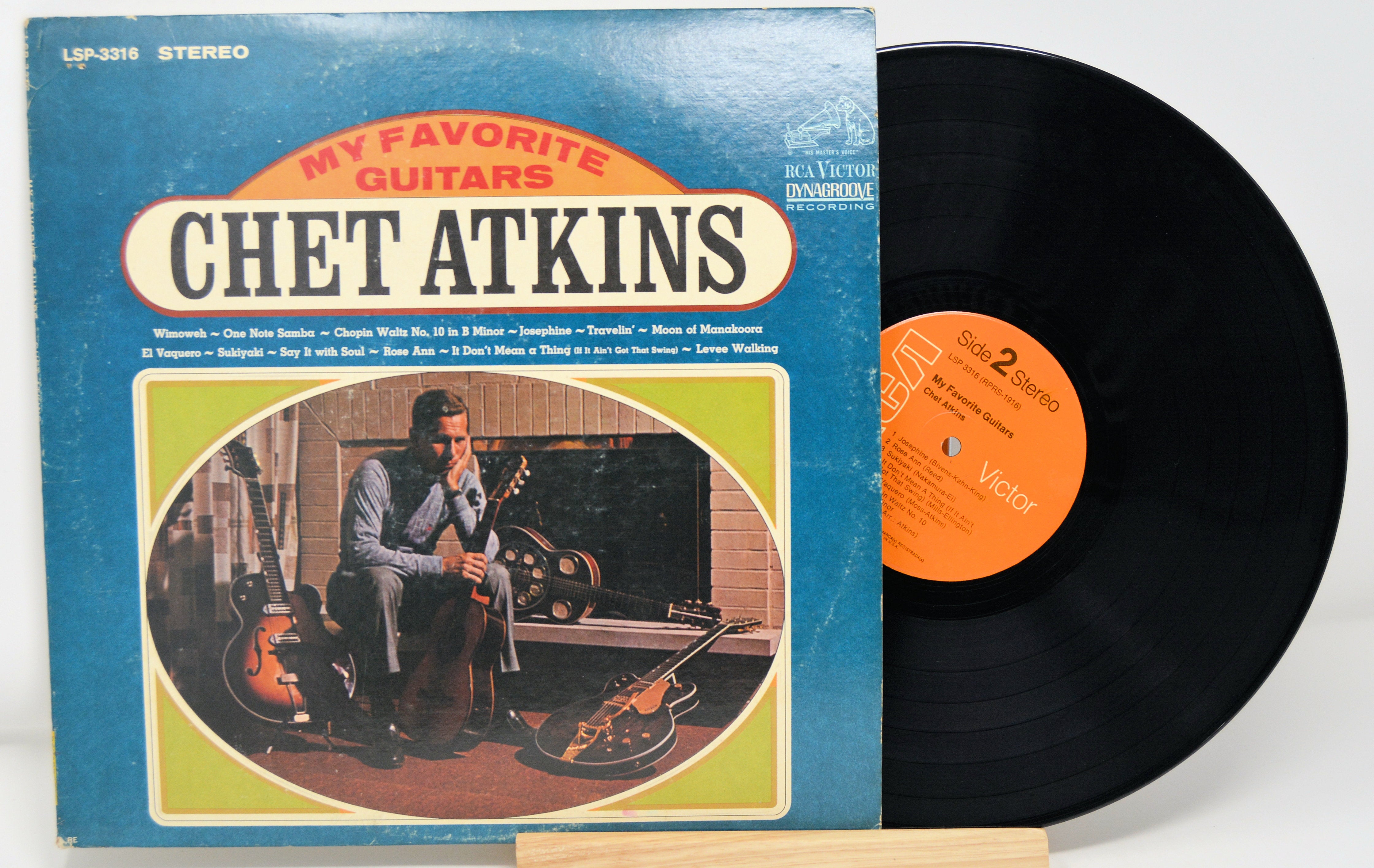 Chet Atkins - My Favorite Guitars, vinyl Record Album LP, RCA LSP