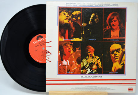 Vinyl record 'Atlanta Rhythm Section - Red Tape' with a colorful cover featuring portraits of band members on a light blue background.