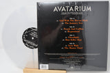 Back cover of Avatarium's The Girl With The Raven Mask clear vinyl LP showing tracklist