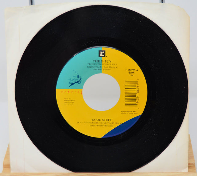 45 rpm record featuring B-52's - Good Stuff