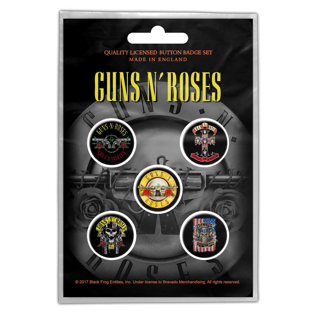 Guns N Roses - Bullett Buttons Pack