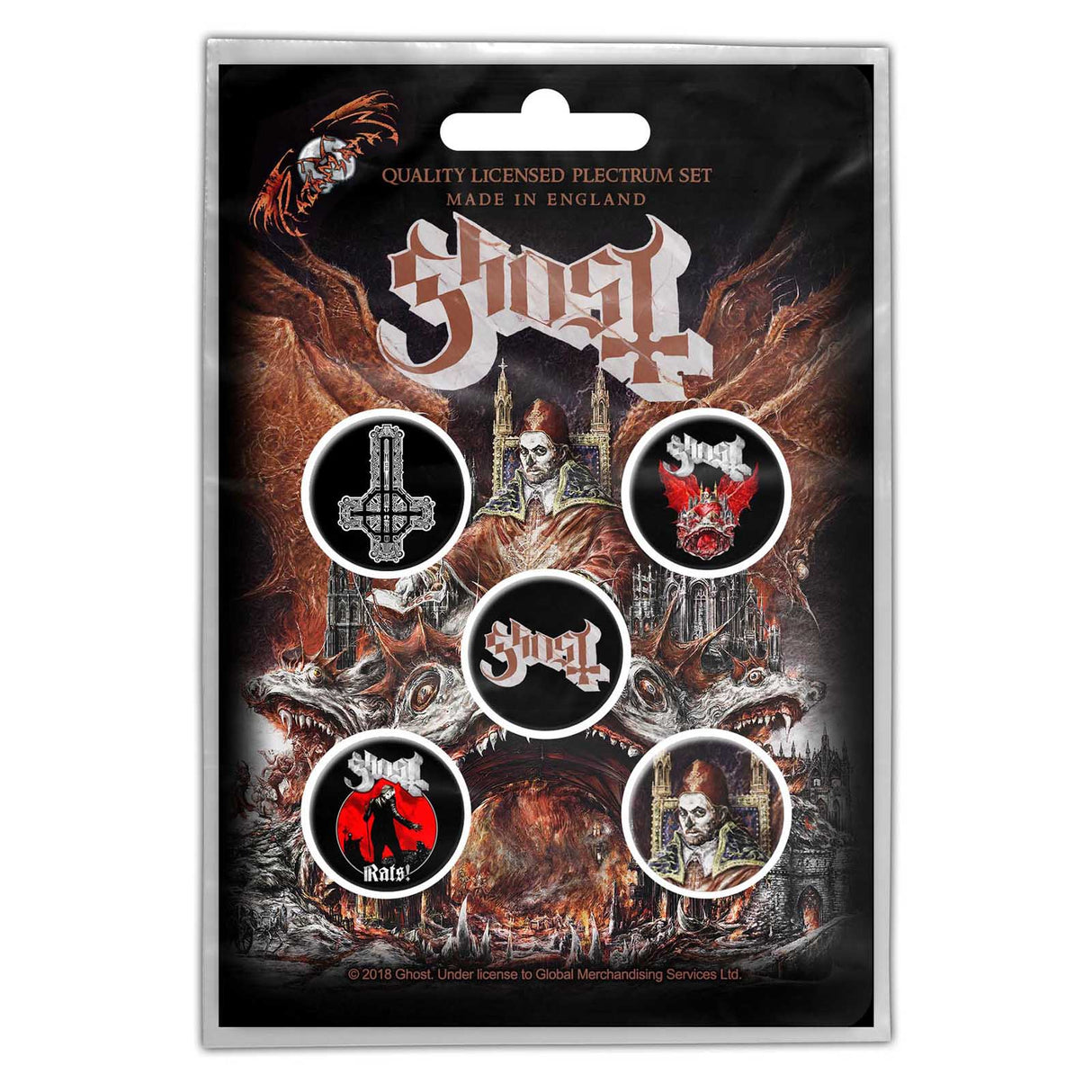 Ghost - Prequelle Buttons Pack
