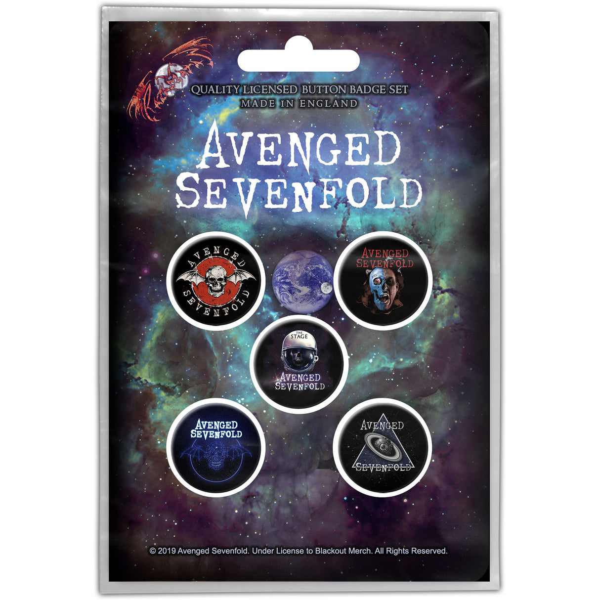 Avenged Sevenfold - Buttons Pack