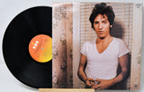 Darkness on the Edge of Town vinyl LP with Bruce Springsteen on the back cover