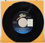 Promotional 45 RPM vinyl record for Linda Davis' Back in the Swing Again