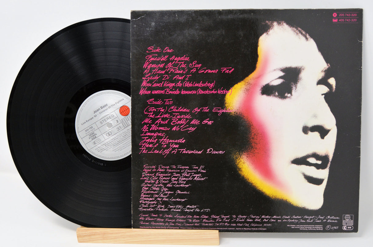 Baez, Joan - Live Europe 83