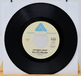 Vinyl record with 'Arista Records' label on a white background