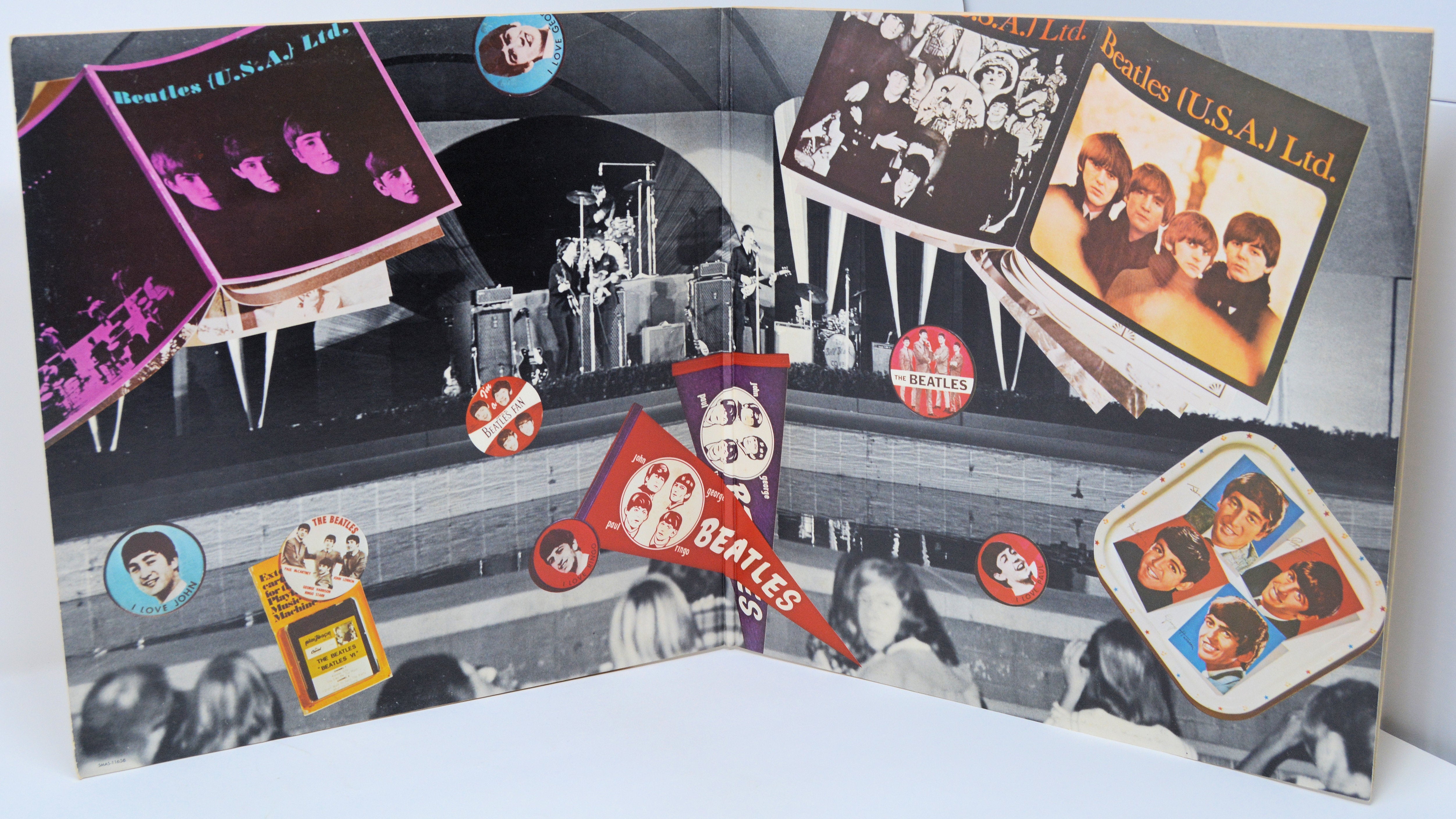 最終価格 UK盤 BEATLES AT THE HOLLYWOOD BOWL UK album release: The Beatles At The Hollywood Bowl | 1977