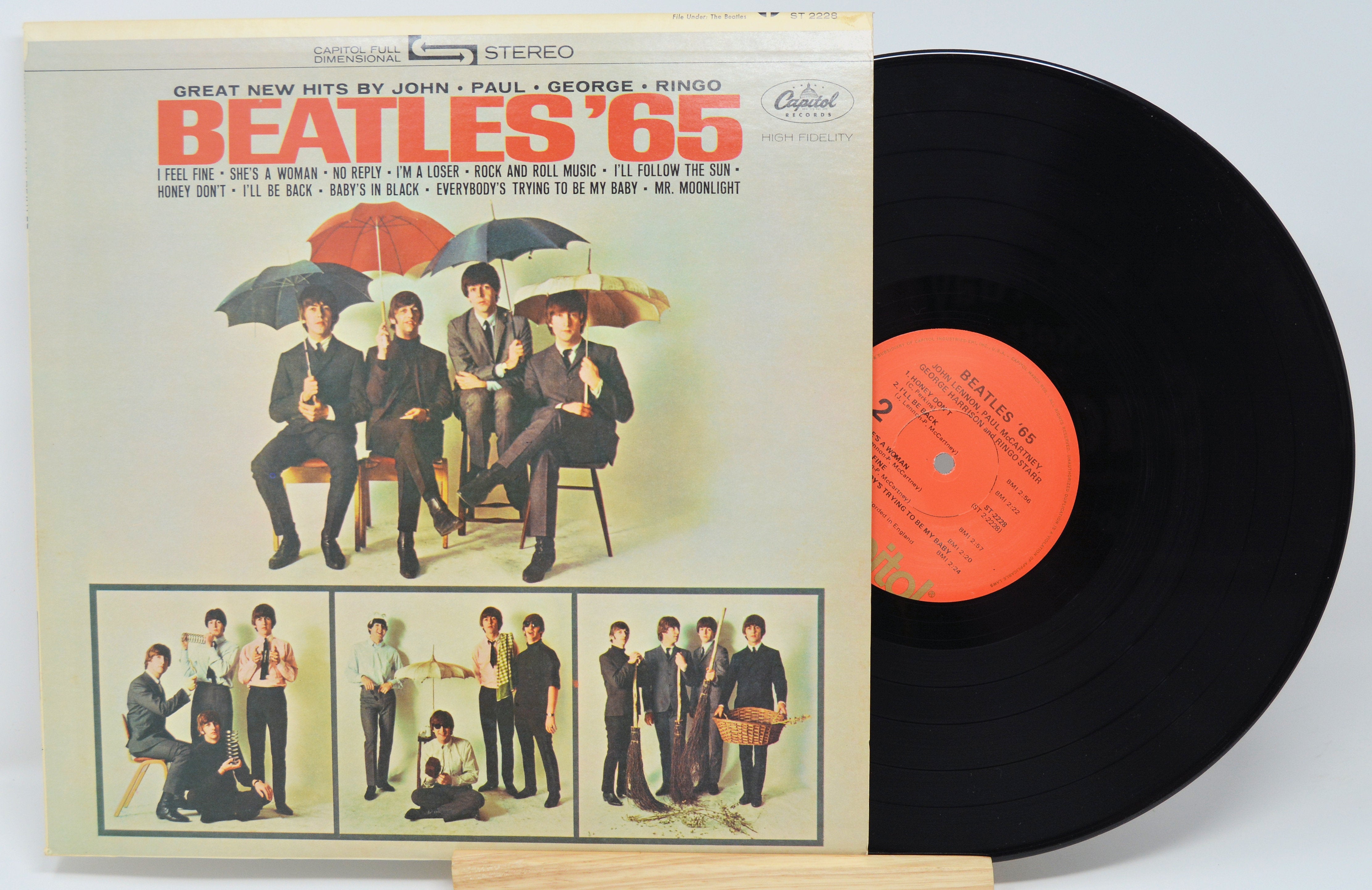 The Beatles - Beatles '65 (Stereo), Vinyl Record Album LP – Joe's
