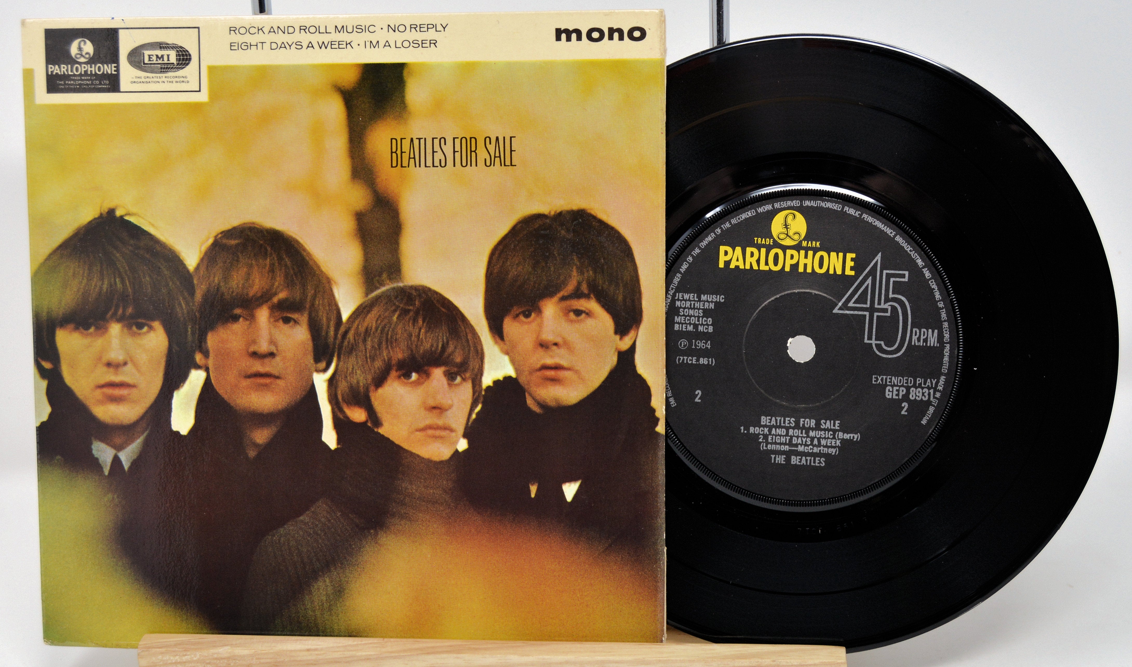 The Beatles - For Sale (EP), Vinyl Record, 7 Inch, 45 RPM