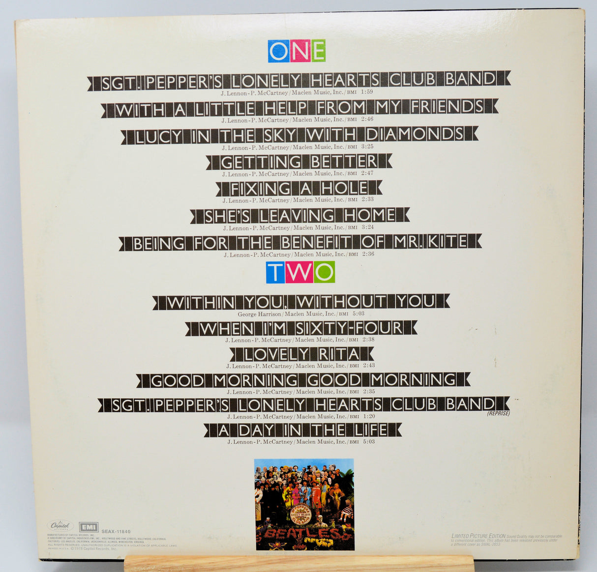Beatles, The - SGT Peppers (Pic)