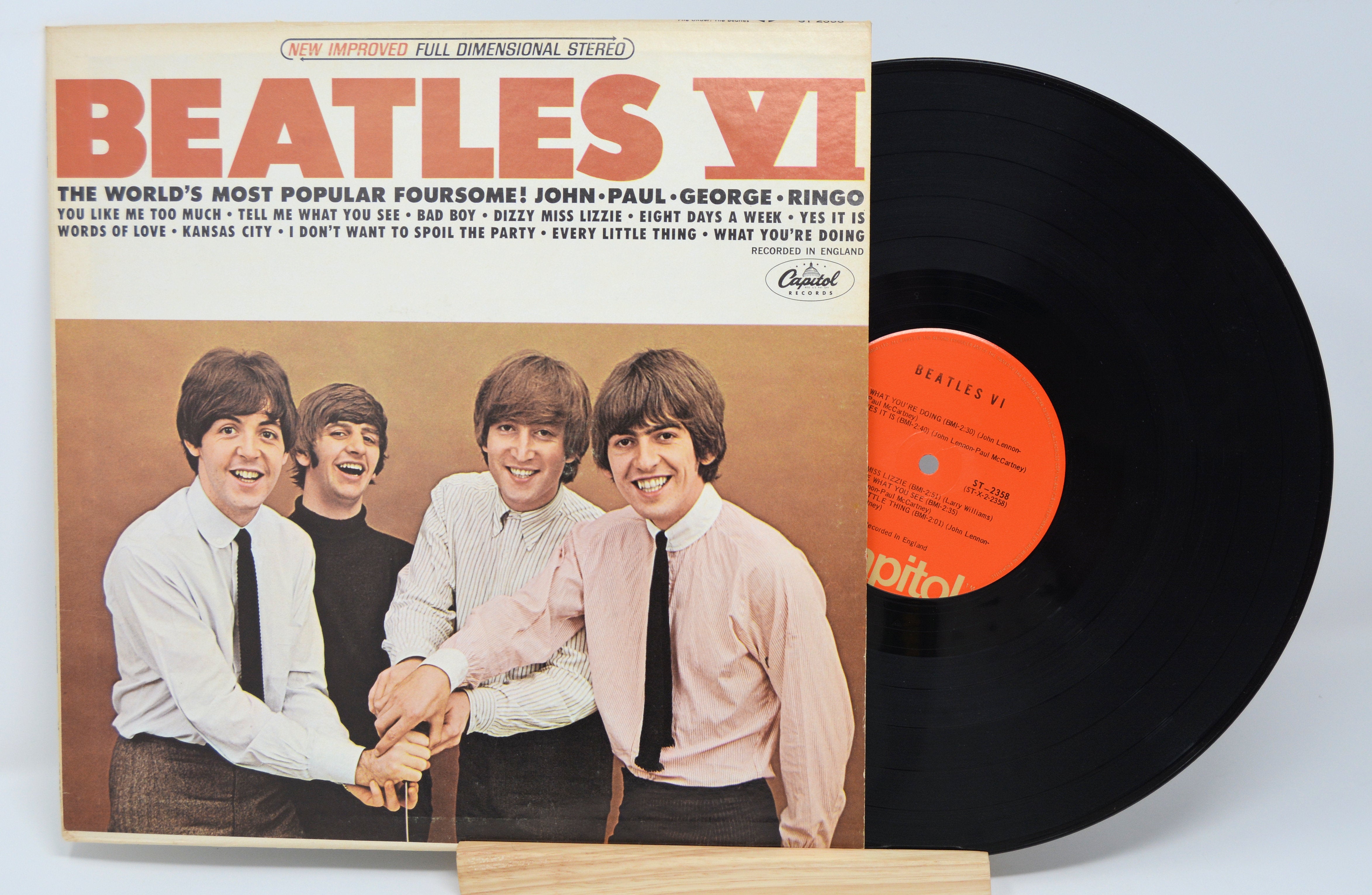 The Beatles - VI, Vinyl Record Album LP, ST 2358 – Joe's Albums