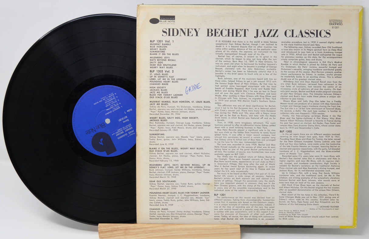 Bechet, Sydney - Jazz Classics Volume 1