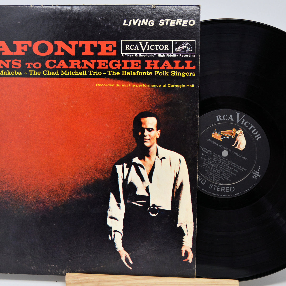 Harry Belafonte - Returns To Carnegie Hall, Vinyl Record Album 2LP 
