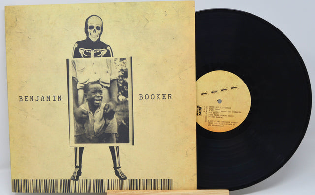 Front cover and vinyl record of Benjamin Booker's self-titled album featuring unique artwork
