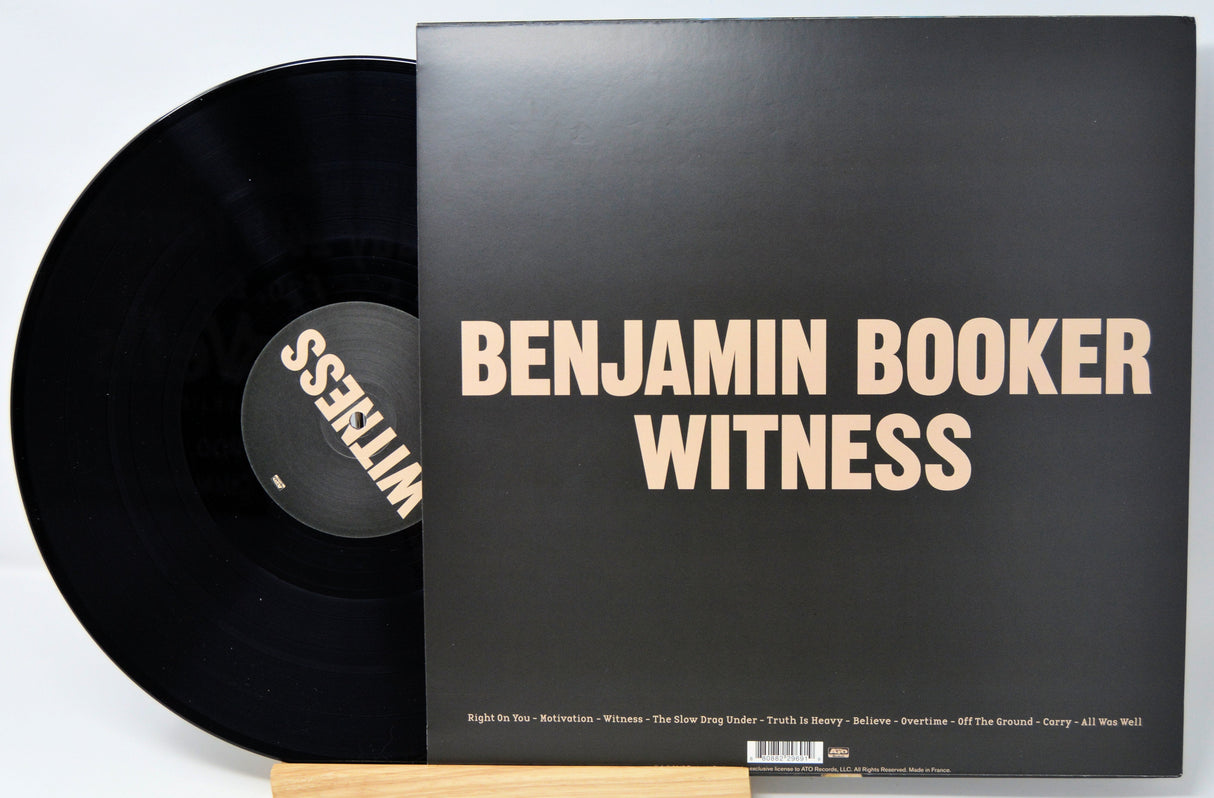 Benjamin Booker Witness vinyl LP cover showing album title in bold text