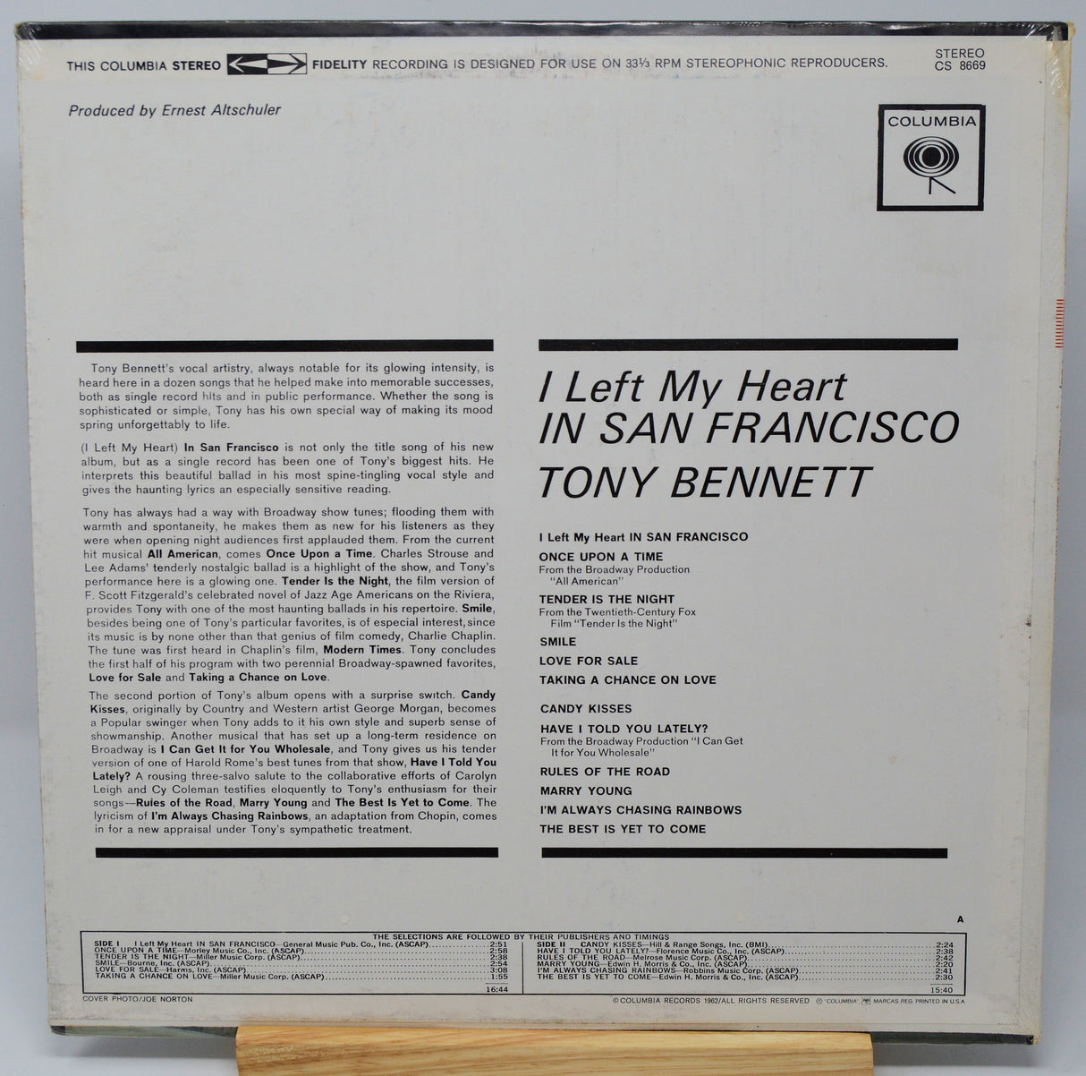 Bennett, Tony - I Left My Heart In San Francisco