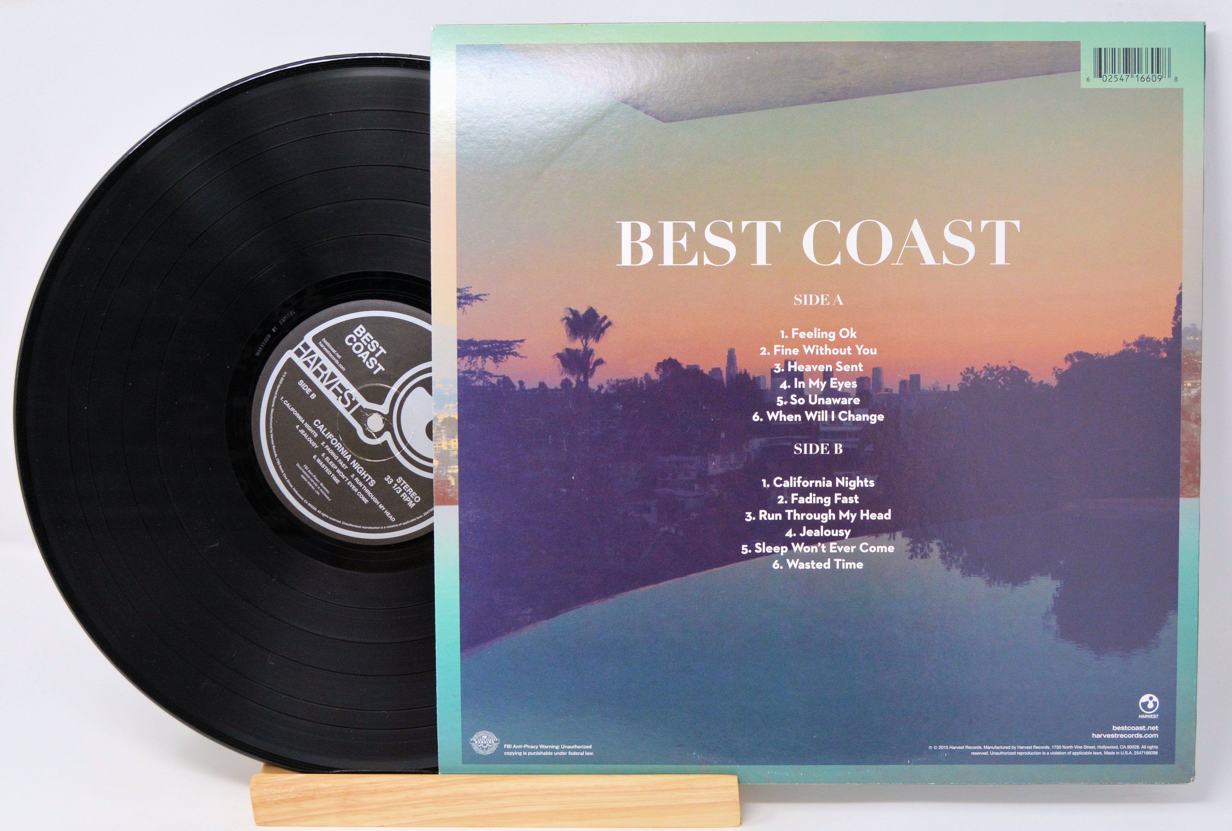 LP BEST COAST California Nights 2547166098 Harvest USA & CA