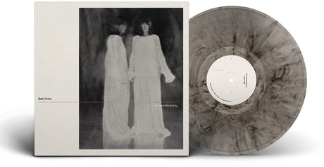 Smoke colored vinyl record with a cover featuring an artistic black and white image of Beth Orton for her album 'The Ground Above'.