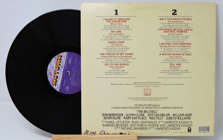 Used　Joe's　Big　Chill　Albums　Soundtrack,　LP,　Vinyl　Record　Album　–