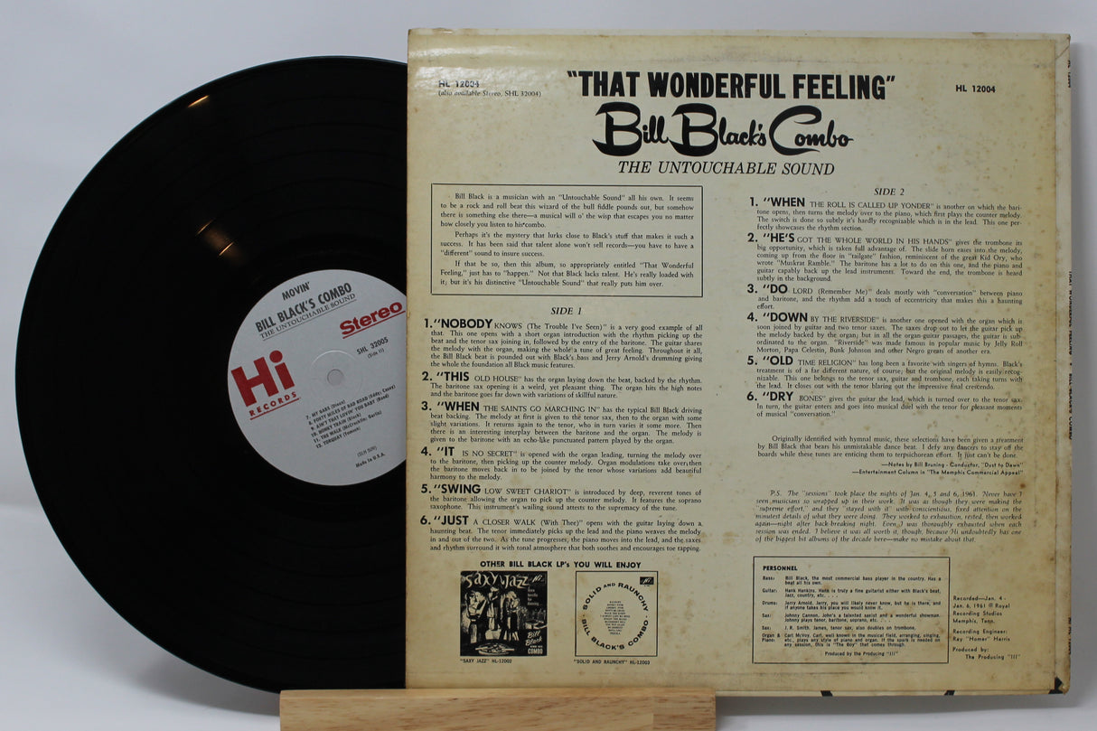 Black, Bill Combo - Memphis Tennessee