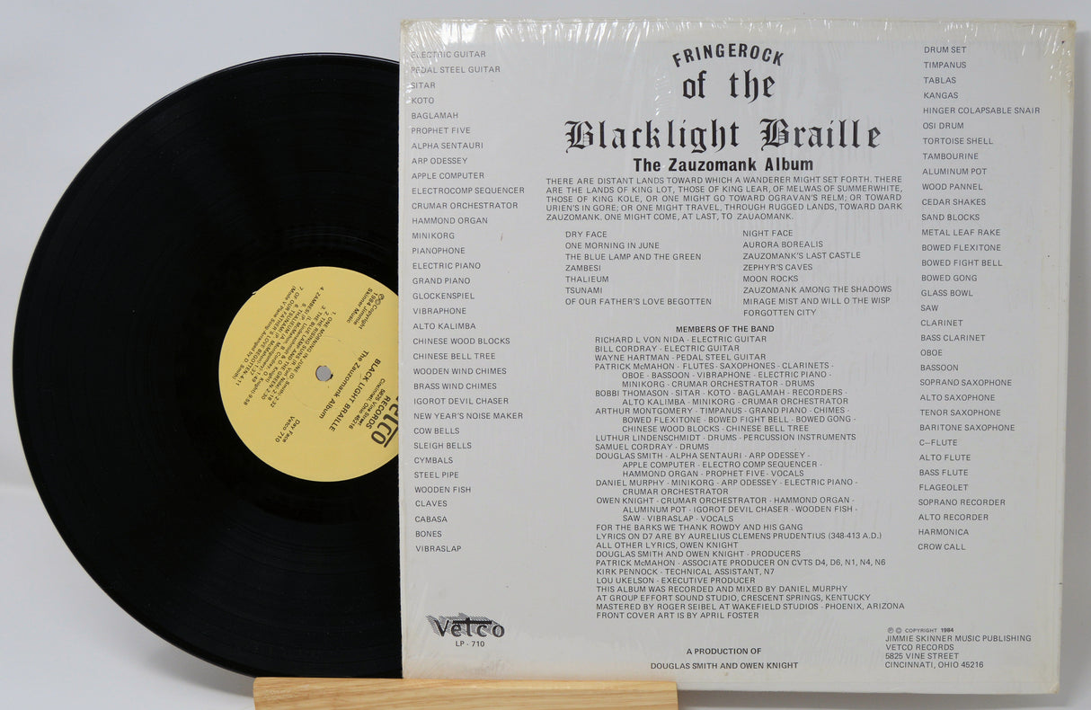 Blacklight Braille - Zauzomank Album