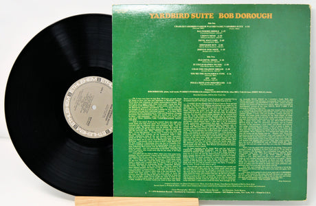 Back cover and vinyl of Bob Dorough's Yardbird Suite album by Bethlehem Records